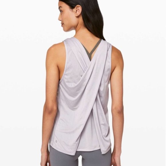 Lululemon Soul Stride Tank Iced Iris